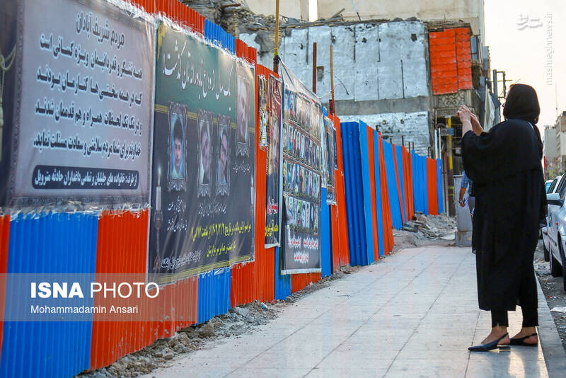 عکس/ متروپل؛ یک سال پس از ریزش