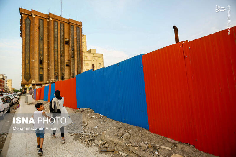 عکس/ متروپل؛ یک سال پس از ریزش