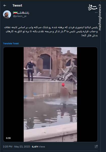 تفاوت شتک شدن توسط پلیس ما و اونا!+ فیلم