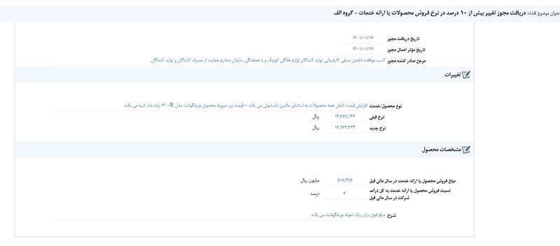 افزایش خودسرانه قیمت لوازم خانگی / تولیدکنندگان از انحصار بازار سوءاستفاده نکنند + سند 2