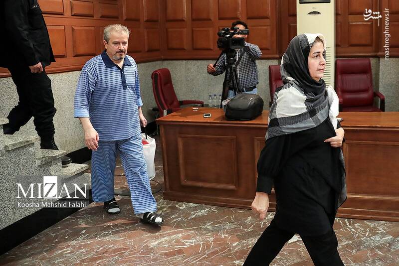 عکس/ اولین جلسه دادگاه رسیدگی به پرونده رمز ارز جعلی کینگ مانی