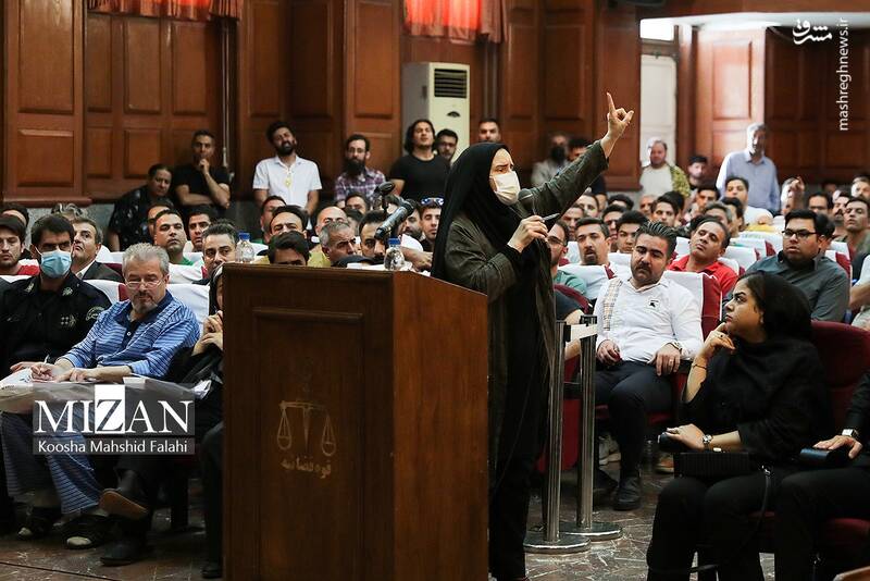 عکس/ اولین جلسه دادگاه رسیدگی به پرونده رمز ارز جعلی کینگ مانی