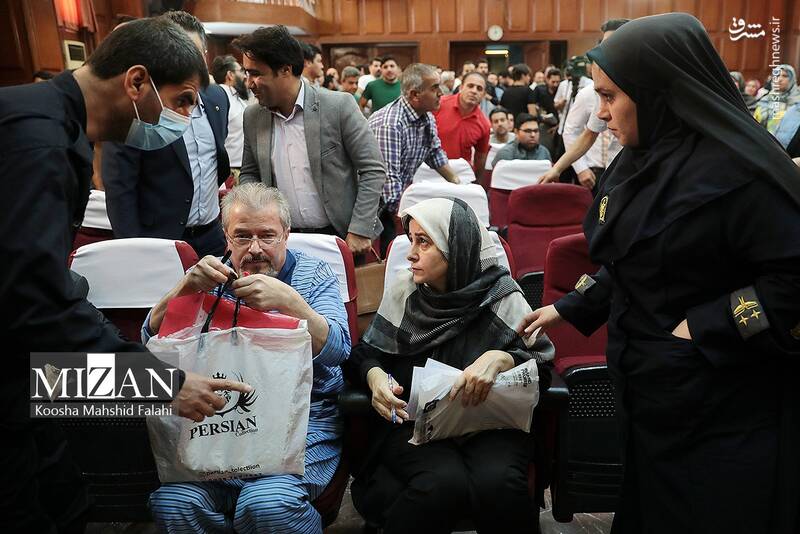 عکس/ اولین جلسه دادگاه رسیدگی به پرونده رمز ارز جعلی کینگ مانی