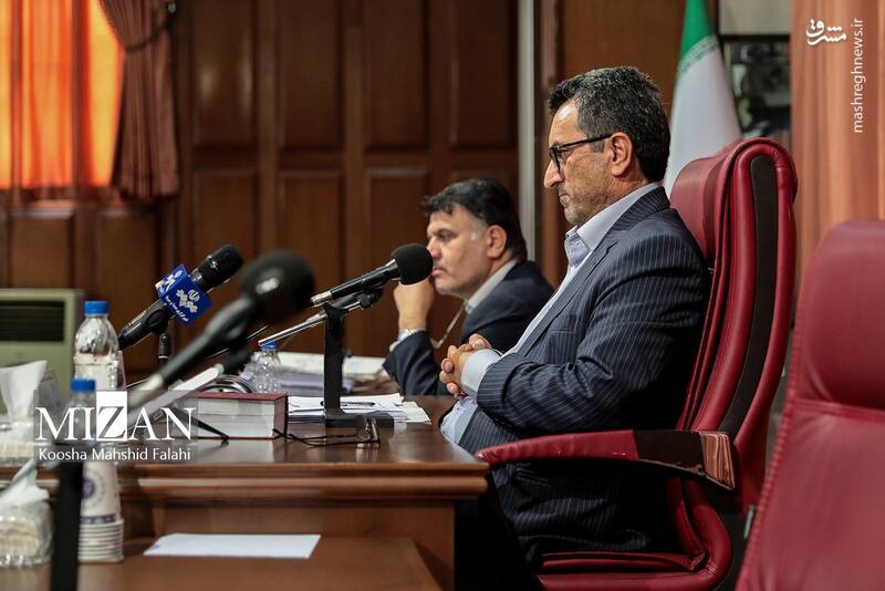 عکس/ اولین جلسه دادگاه رسیدگی به پرونده رمز ارز جعلی کینگ مانی