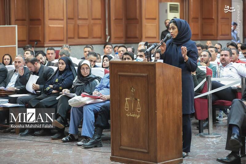 عکس/ اولین جلسه دادگاه رسیدگی به پرونده رمز ارز جعلی کینگ مانی