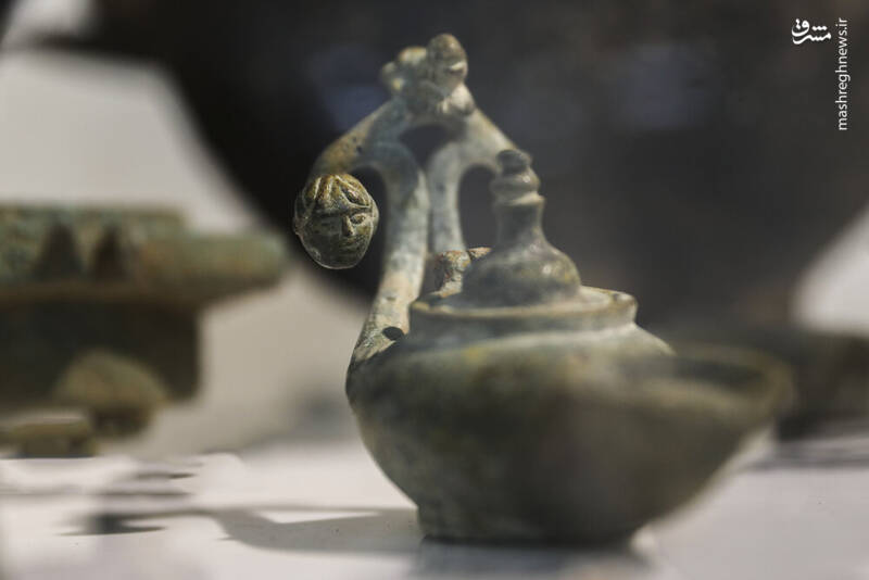 عکس/ کشفیات اشیای تاریخی از سارقان تاریخ
