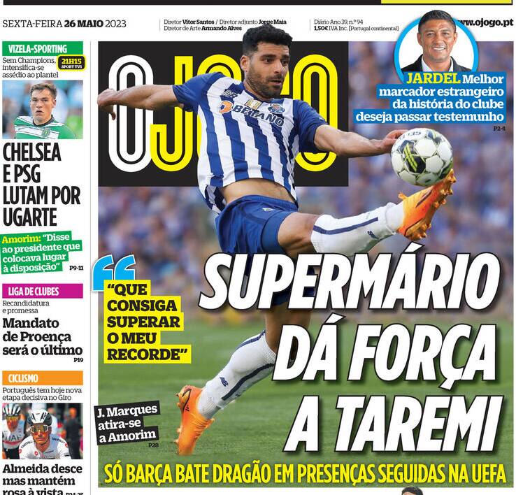 مهاجم افسانهای پورتو: امیدوارم طارمی رکورد من را بشکند