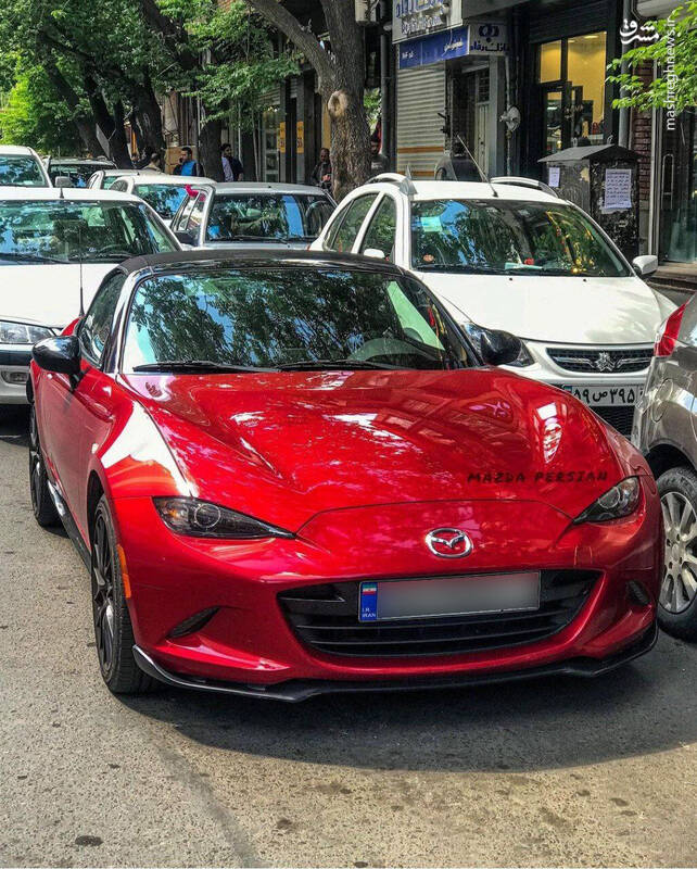 عکس/جولان مزدا MX-5 در خیابانهای تهران!