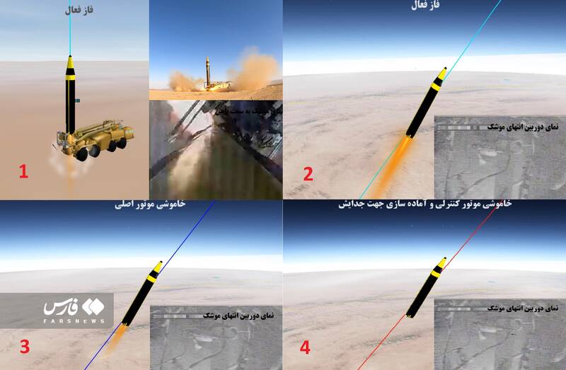هشدار ایران به دشمنان با «خرمشهر ۴»/ جدیدترین موشک بالستیک ایران چه ویژگیهایی دارد؟+ فیلم و تصاویر