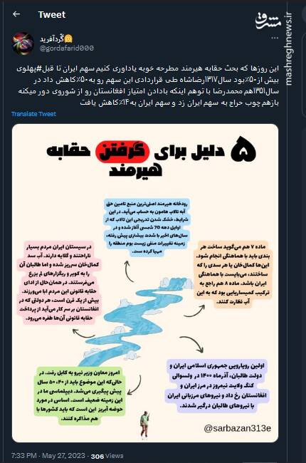 داستان حقابهای که با بیکفایتی پهلوی از بین رفت