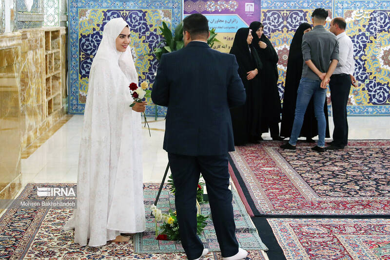 عکس/ عقد بالاسر حضرت