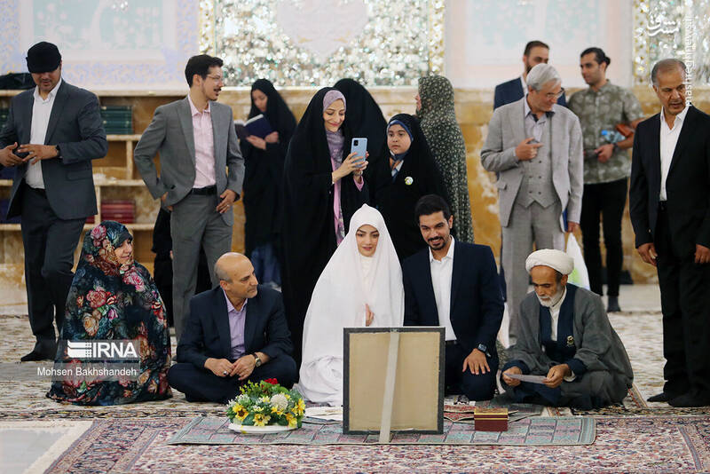 عکس/ عقد بالاسر حضرت