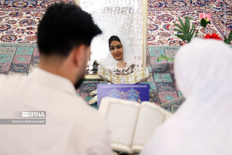 عکس/ عقد بالاسر حضرت