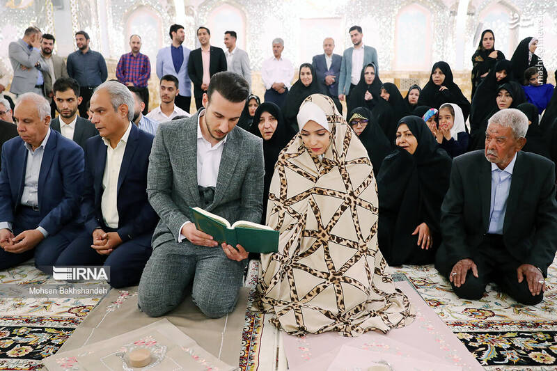 عکس/ عقد بالاسر حضرت