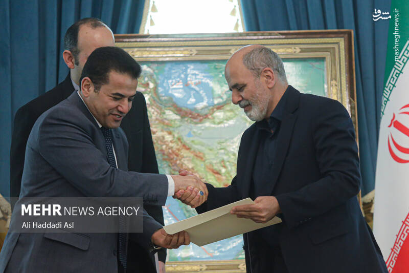 اولین هشدار دبیر جدید شورایعالی امنیت ملی در نحستین دیدار دیپلماتیک خود + عکسها