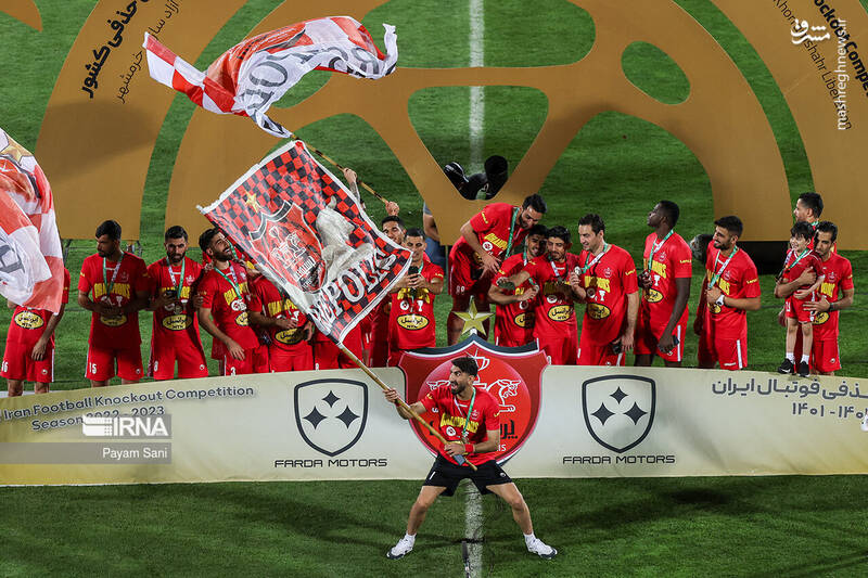 عکس/ فینال جام حذفی با قهرمانی پرسپولیس