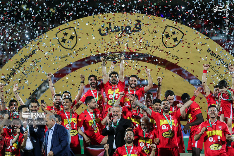 عکس/ فینال جام حذفی با قهرمانی پرسپولیس