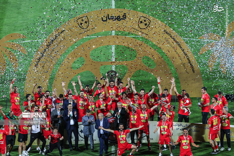 عکس/ فینال جام حذفی با قهرمانی پرسپولیس