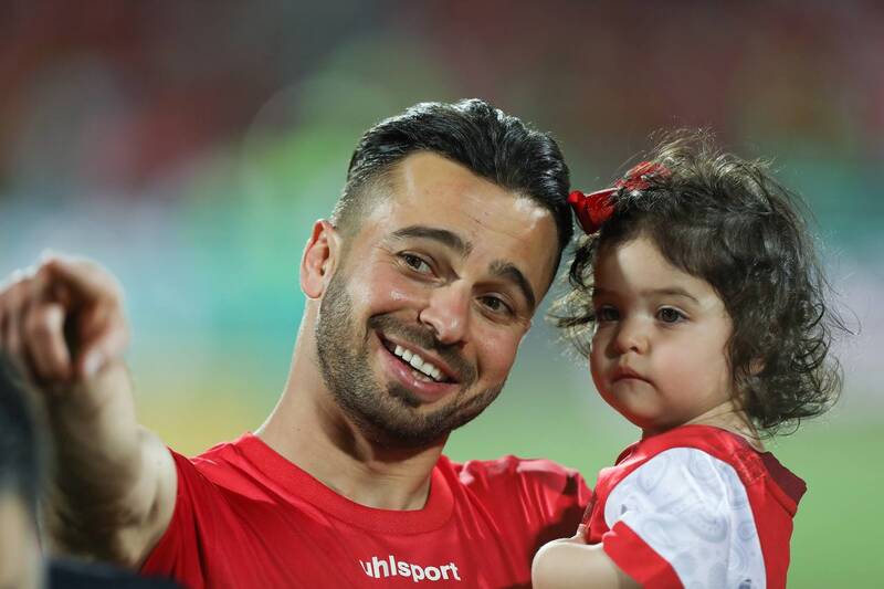 جشن قهرمانی پدر و فرزندی پرسپولیسیها +عکس
