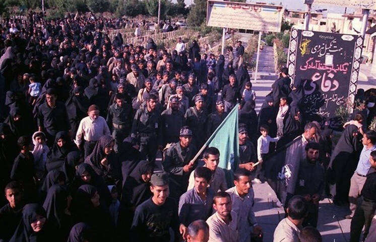 بازخوانی تصویری از مراسم رحلت امام خمینی(ره) در اصفهان- سال ۶۸