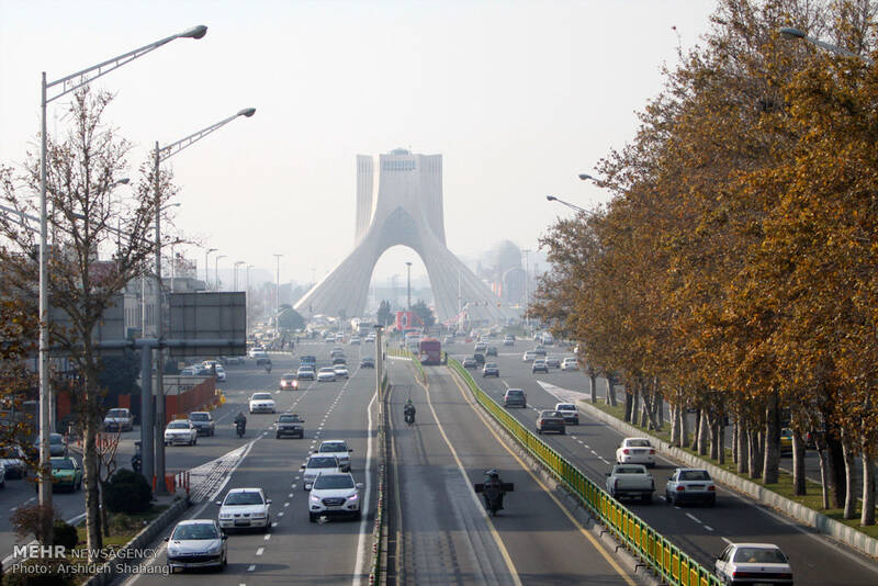 کیفیت هوای تهران قابل قبول است