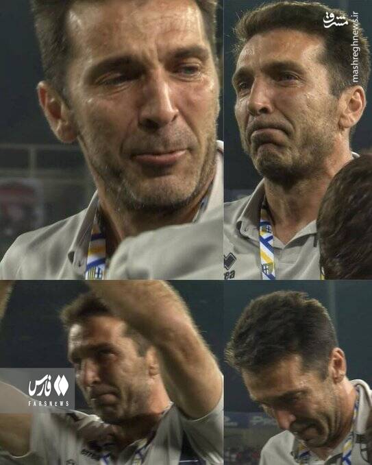 اشکهای اسطوره ایتالیایی پس از ناکامی +عکس