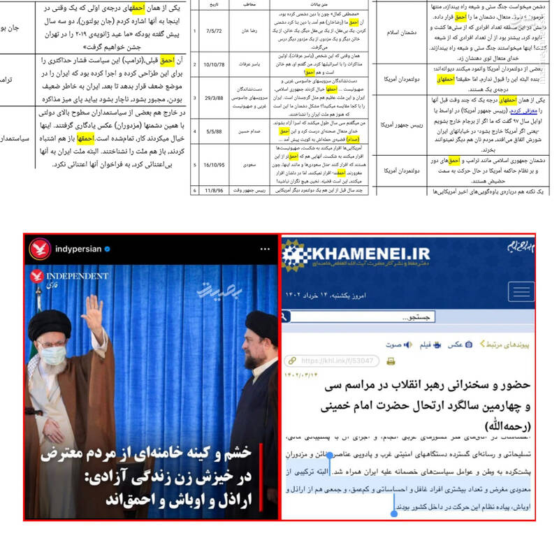 بازهم جریان تحریف دست به کار شد +عکس