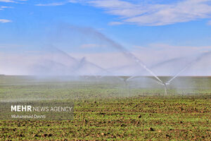 افتتاح عملیات آبرسانی به دشت قره بلاغ جلفا
