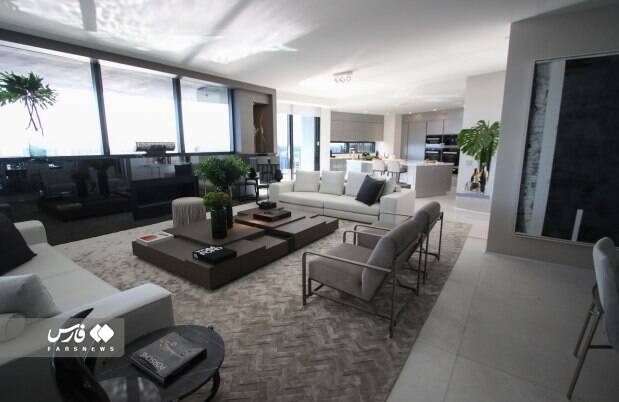 اقامت مسی در آسمانخراش ساحلی فلوریدا +عکس