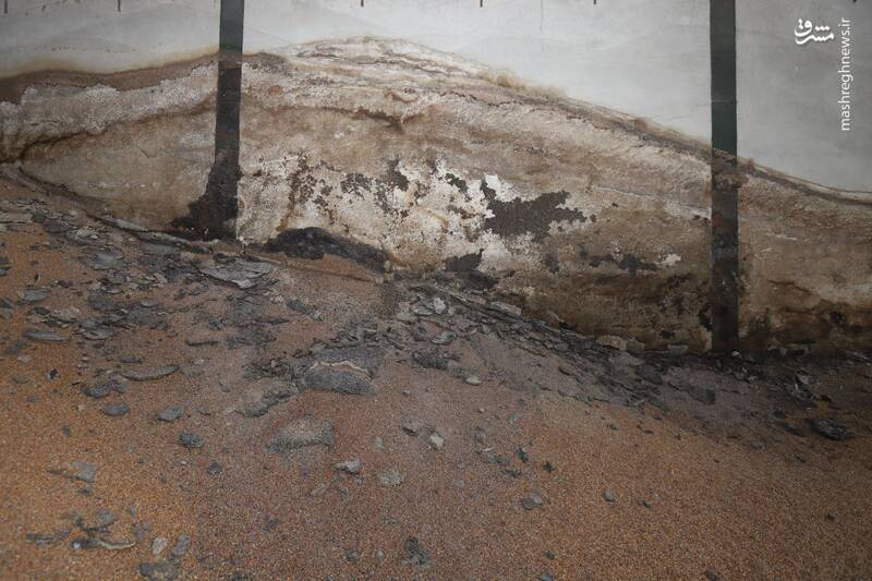 عکس/ هزاران تن ذرت فاسد شده در بندر امیرآباد