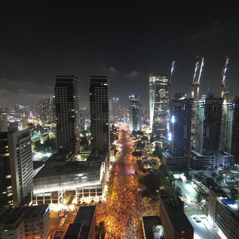 ادامه اعتراضات علیه نتانیاهو در سرزمینهای اشغالی +فیلم