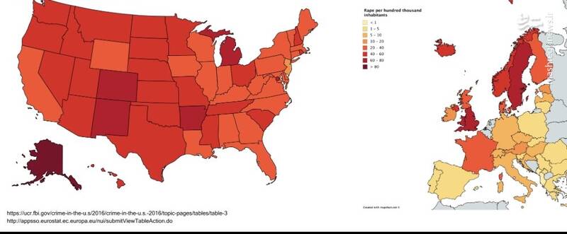 افزایش آمار تجاوزات جنسی در سوئد
