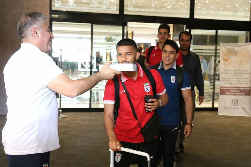 تیم ملی فوتبال ایران راهی قرقیزستان شد