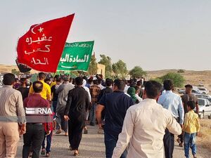 اعتراض مردم آبدانان و دهلران به هتک حرمت بقعه 2 امامزاده