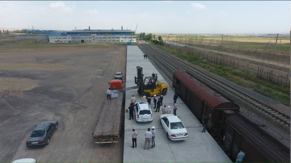 پروژه خط ریلی شرکت گسترش فولاد شهریار در آستانه افتتاح رسمی