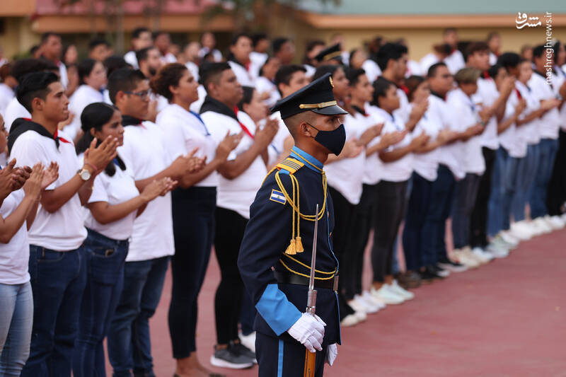 ؛استقبال رسمی «اورتگا» از رئیسی در میدان آزادی / رئیسجمهور به نیکاراگوئه رسید + عکسها
