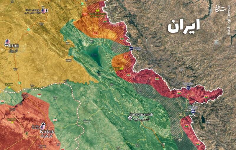 پاک‌سازی لانه تروریست‌ها و گروهک‌ها در ارتفاعات کردستان/ پیام‌های رزمایش سپاه در منطقه کوسالان چه بود؟ + تصاویر و نقشه