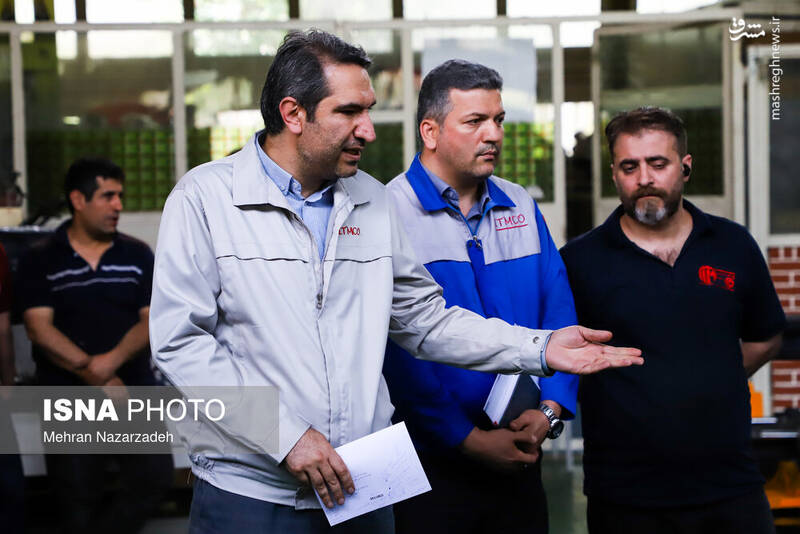 عکس/ خط تولید جدید در کارخانه تراکتورسازی