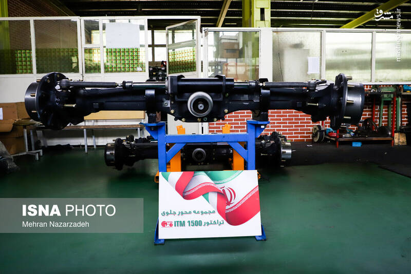 عکس/ خط تولید جدید در کارخانه تراکتورسازی