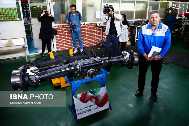 عکس/ خط تولید جدید در کارخانه تراکتورسازی