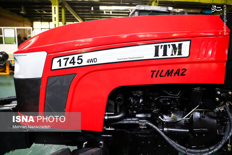 عکس/ خط تولید جدید در کارخانه تراکتورسازی