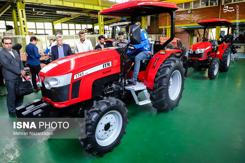 عکس/ خط تولید جدید در کارخانه تراکتورسازی