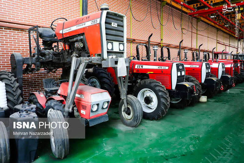 عکس/ خط تولید جدید در کارخانه تراکتورسازی