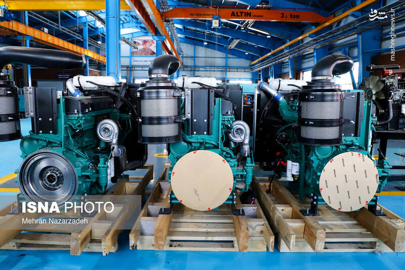 عکس/ خط تولید جدید در کارخانه تراکتورسازی