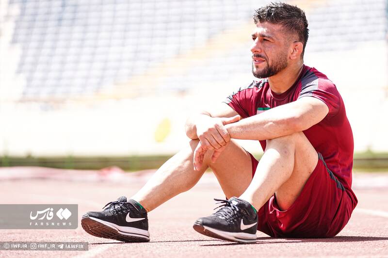 تمرین کشتیگیران در آزادی در روزهایی که فوتبال تعطیل است +عکس