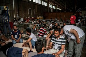 غرق شدن قایق پناهجویان در سواحل یونان