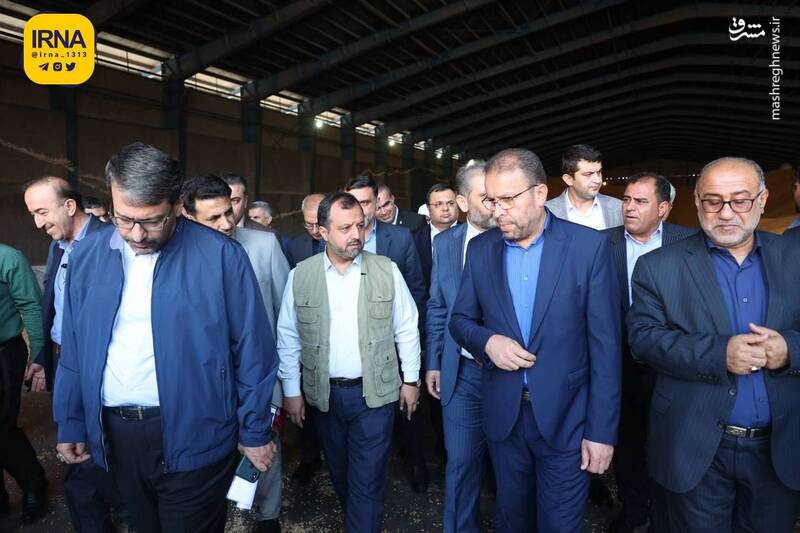 عکس/ بازدید وزیر اقتصاد از انبار گمرک بندر امام خمینی(ره)
