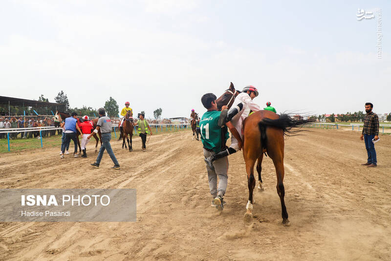 عکس/ کورس سوارکاری در بندرترکمن