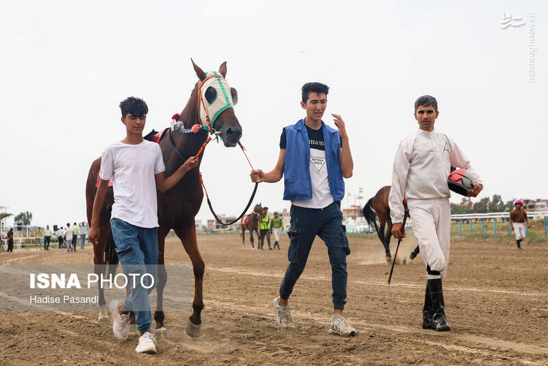 عکس/ کورس سوارکاری در بندرترکمن