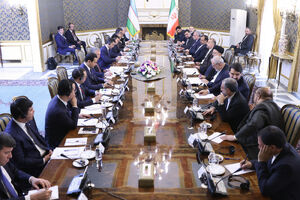 نشست هیئت‌های عالیرتبه ایران و ازبکستان